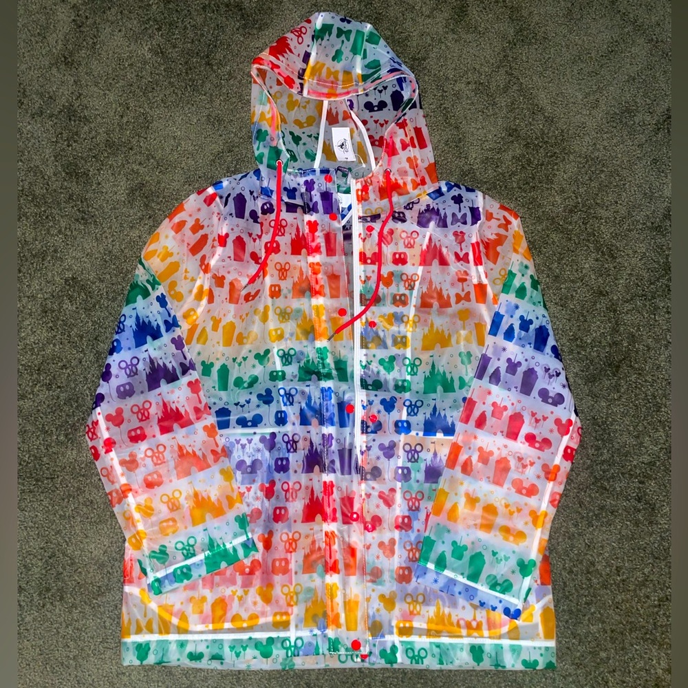 Disney Rainbow Mickey & Treats Raincoat